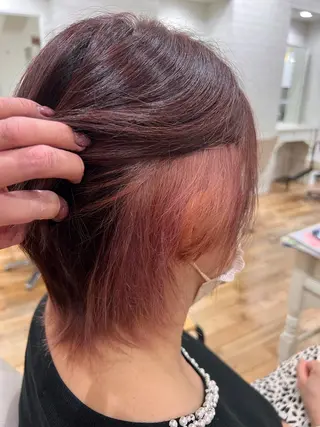 ショート カラー 笹江 瑞穂のヘアスタイル