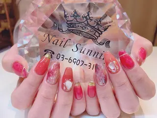 ネイル 長さだし専門店 M2　rikaのネイルデザイン