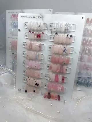 ネイル エルバイノリコ🎀 堅田パラジェル取扱店のネイルデザイン