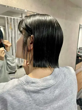 ショート 松井那津子 /ハイライトブリーチのヘアスタイル