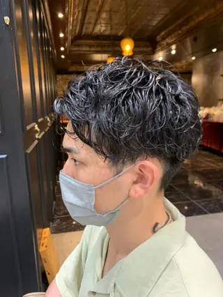 パーマ メンズ GO TODAY 原宿本店所属・髪質改善/縮毛矯正 /DAIKIのヘアスタイル