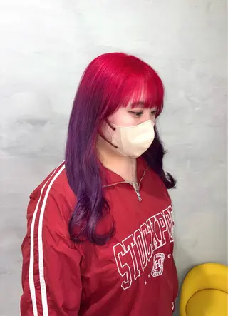 ロング カラー 中川 もえか【明石】のヘアスタイル