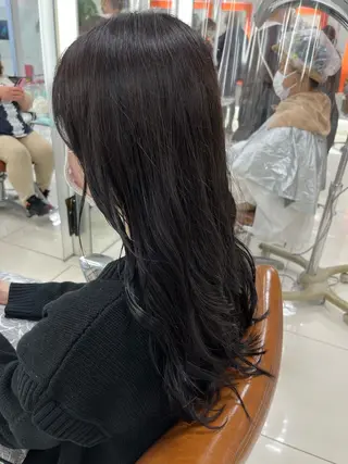 ロング カラー 下四日市 翠のヘアスタイル