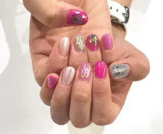 ネイル 舞田 苑香のネイルデザイン