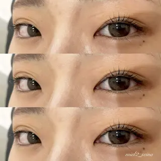 マツエク・マツパ ミエル仙台店所属・miel_ seinaのマツエク・マツパデザイン