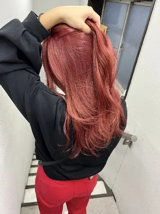 ロング ヘアアレンジ カラー 公式PARADE💐 池袋💐のヘアスタイル