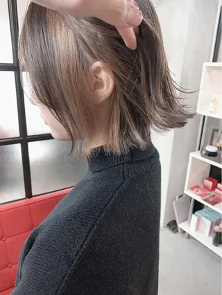 ショート カラー SAKURA 原宿所属・なかの たくみのヘアスタイル