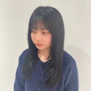 セミロング ボブ／ブリーチカラー ／ゆづき🌟のヘアスタイル