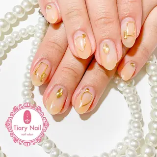 ネイル 💗🪽Tiary Nail🪽💗のネイルデザイン
