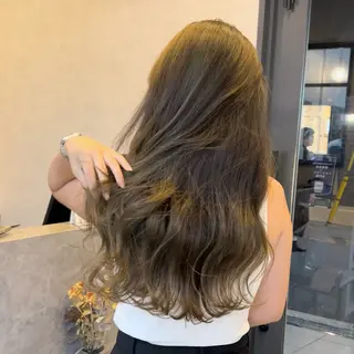 ロング カラー いなみね はるきのヘアスタイル