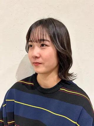 ミディアム カラー 🍒中川葵久美🍒 メンズ/パーマのヘアスタイル