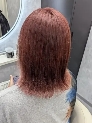 ミディアム カラー 🏹MIYU￤抜け感 ×柔らかカラーのヘアスタイル