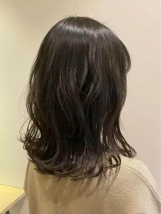 ミディアム 艶髪🌿美髪 大塚礼乃【西荻窪】のヘアスタイル