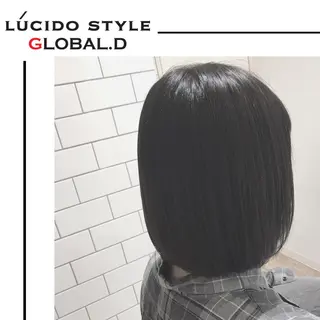 ミディアム カラー 🥛洒落髪小顔cut なら龍崎🥛のヘアスタイル