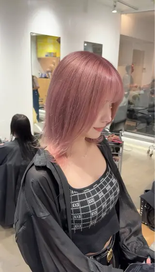 ミディアム JUNYA 海外ガールヘアのヘアスタイル