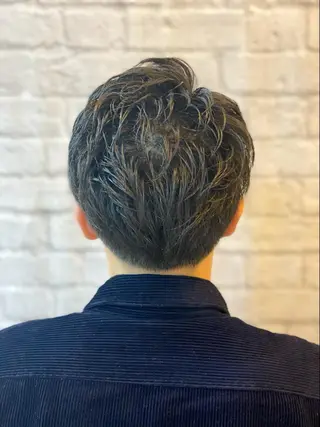 ミディアム ヘアアレンジ メンズ 【メンズカット】 黒田美穂のヘアスタイル