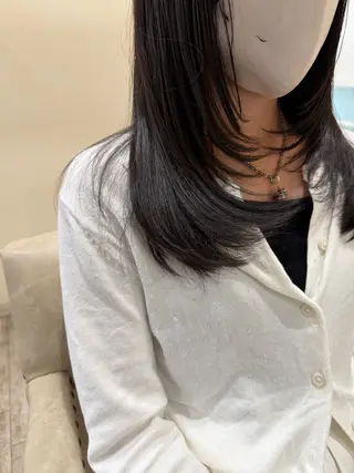 セミロング カラー 新越谷noble店長 松本拓也▶◀*.のヘアスタイル