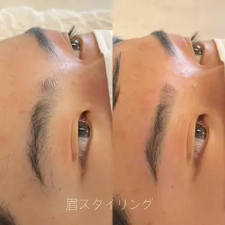 メンズ アイブロウ HARUHARU hinano *のマツエク・マツパデザイン