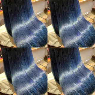 ミディアム カラー レイヤー×髪質改善 マネージャー安藤光司のヘアスタイル