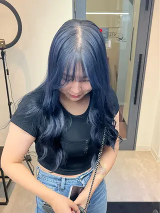 ロング カラー いろあそび所属・12月限定🉐カット モデル募集🉐のヘアスタイル