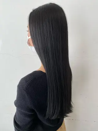 ロング カラー ヘアアレンジ nico TOKYO 渋谷所属・ブリーチ　ハイトーン 特化🌈フジタハルキのヘアスタイル