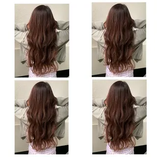 ロング カラー 京都大人女性ショート 徒歩1分/秋山のヘアスタイル