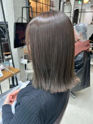 ミディアム カラー 🌿ニュアンス/髪質 改善🌿Fukudaのヘアスタイル