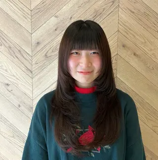 ロング ☁️FERIAあべの Rin☁️のヘアスタイル