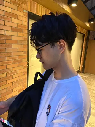 ショート カラー パーマ ヘアアレンジ メンズ CHIC share salon所属・ちこ .のヘアスタイル