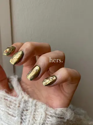 ネイル 草加ニュアンスネイル 🌚hersのネイルデザイン