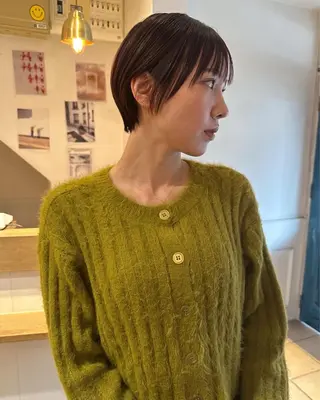 ショート Manaka🟤 今泉　Musiiikのヘアスタイル