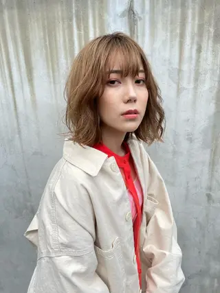 ミディアム CiNEMA daikanyama所属・透明感カラー🫧 今泉健太のヘアスタイル