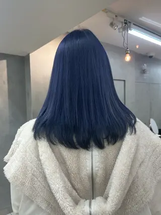 セミロング ナチュラル×色気パ ーマ 渋谷/マナミのヘアスタイル