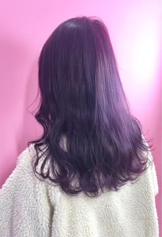 ミディアム カラー _WHITE高槻所属・_WHITE高槻店 yusukeのヘアスタイル