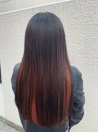 ロング 透明感カラー/ ダブルカラー /ソラのヘアスタイル