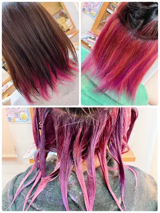 カラー ヘアーサロン　Olive所属・田口 美奈のヘアスタイル