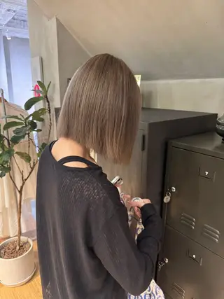 ショート カラー Hina/ハイライト 、パーマモデル募集中のヘアスタイル