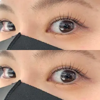 マツエク・マツパ 韓国ネイル🤍 イワサキ　リコ🍒のヘアスタイル