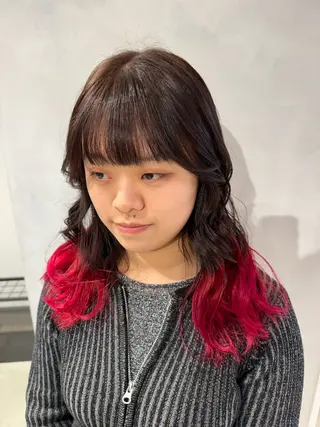 ロング カラー 透明感カラー✨艶髪 制作🌱山根あゆみのヘアスタイル