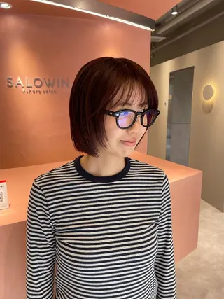 ショート SALOWIN 立川所属・MAYU /ナチュラルヘア🌷のヘアスタイル