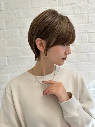 ショート 前髪顔まわりカット 🌈中村海聖のヘアスタイル