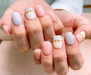 ネイル ⭐︎休業中の練習⭐︎ JNA認定講師髙橋のネイルデザイン