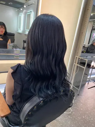 ロング カラー パーマ/ダブルカラー ブリーチ⭐️海斗のヘアスタイル