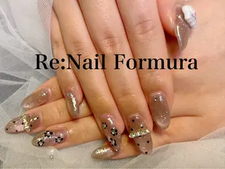 セミロング Re:Nail Formula所属・kido chieのネイルデザイン