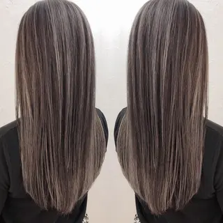 ロング カラー パーマ ヘアアレンジ 髪質改善専門店 エイジングケアのヘアスタイル