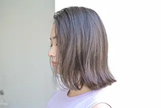 ミディアム カラー 樋口 千尋のヘアスタイル