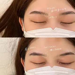 マツエク・マツパ アイブロウ GO TODAY SHAiRE SALON Vellmie店所属・吉祥寺kasumi 🌛eye/browのマツエク・マツパデザイン