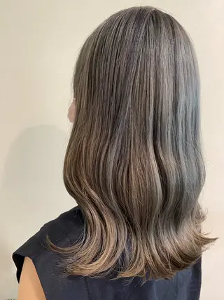 ミディアム カラー knock【ノック】所属・烏丸韓国ヘア🇰🇷 ayaka🎀のヘアスタイル