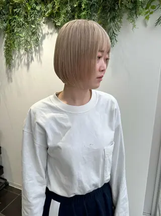 ショート カラー salowin神戸三宮suite所属・工藤 貫多のヘアスタイル