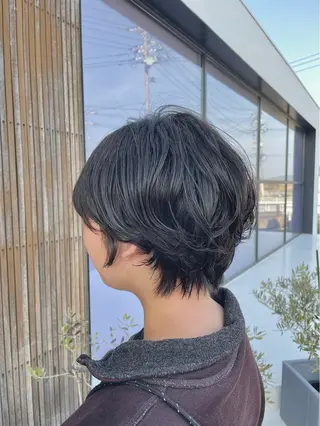 ショート パーマ イメージサロンカッツ東尾道店所属・CUTS 東尾道/ 市川聖也のヘアスタイル